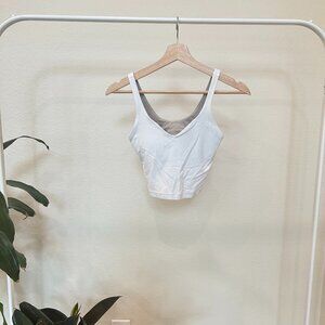 lululemon Align™ Tank Top Light Support, A/B Cup, WHITE, GENTLY USED, SIZE 2
